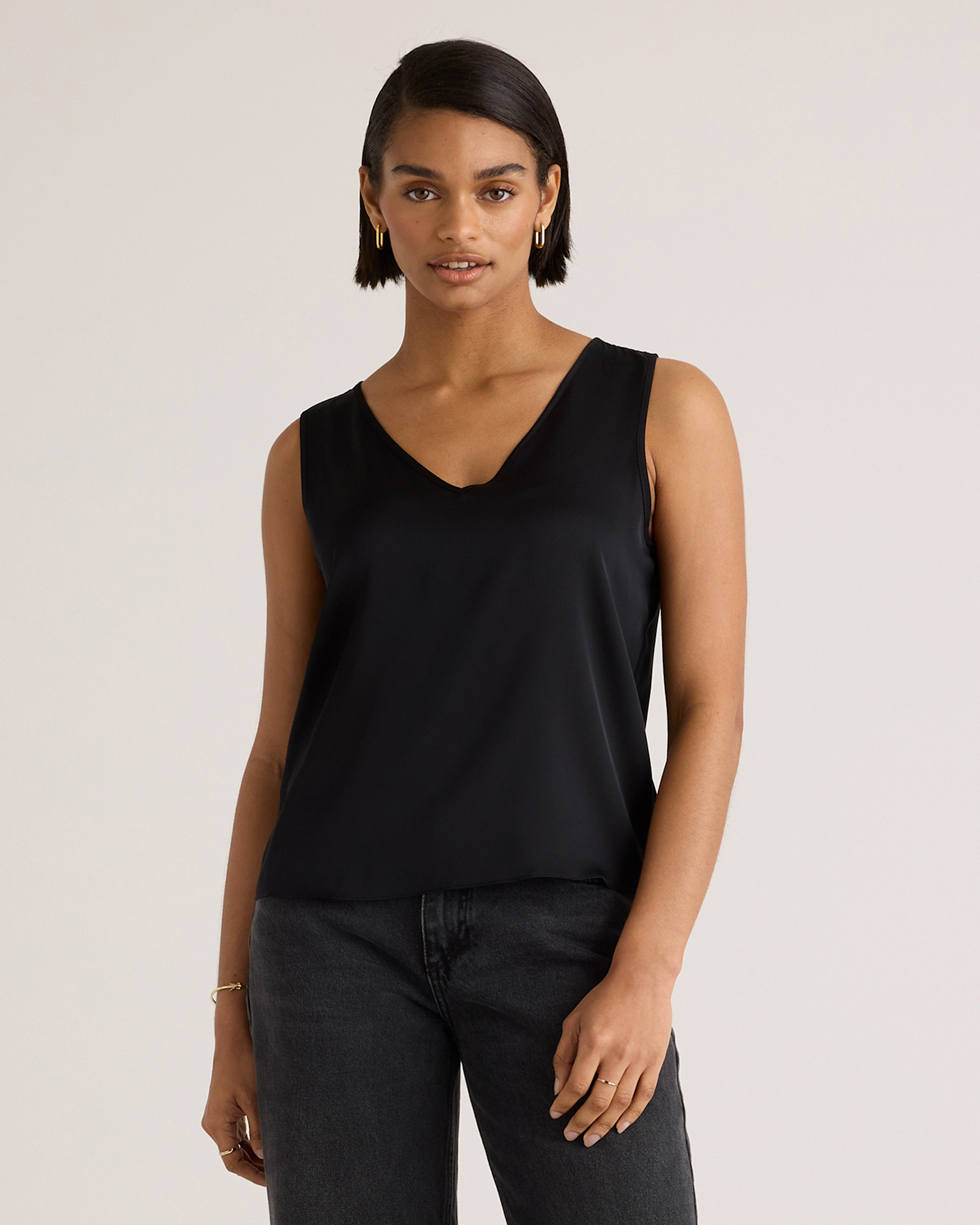 Washable Stretch Silk Tank