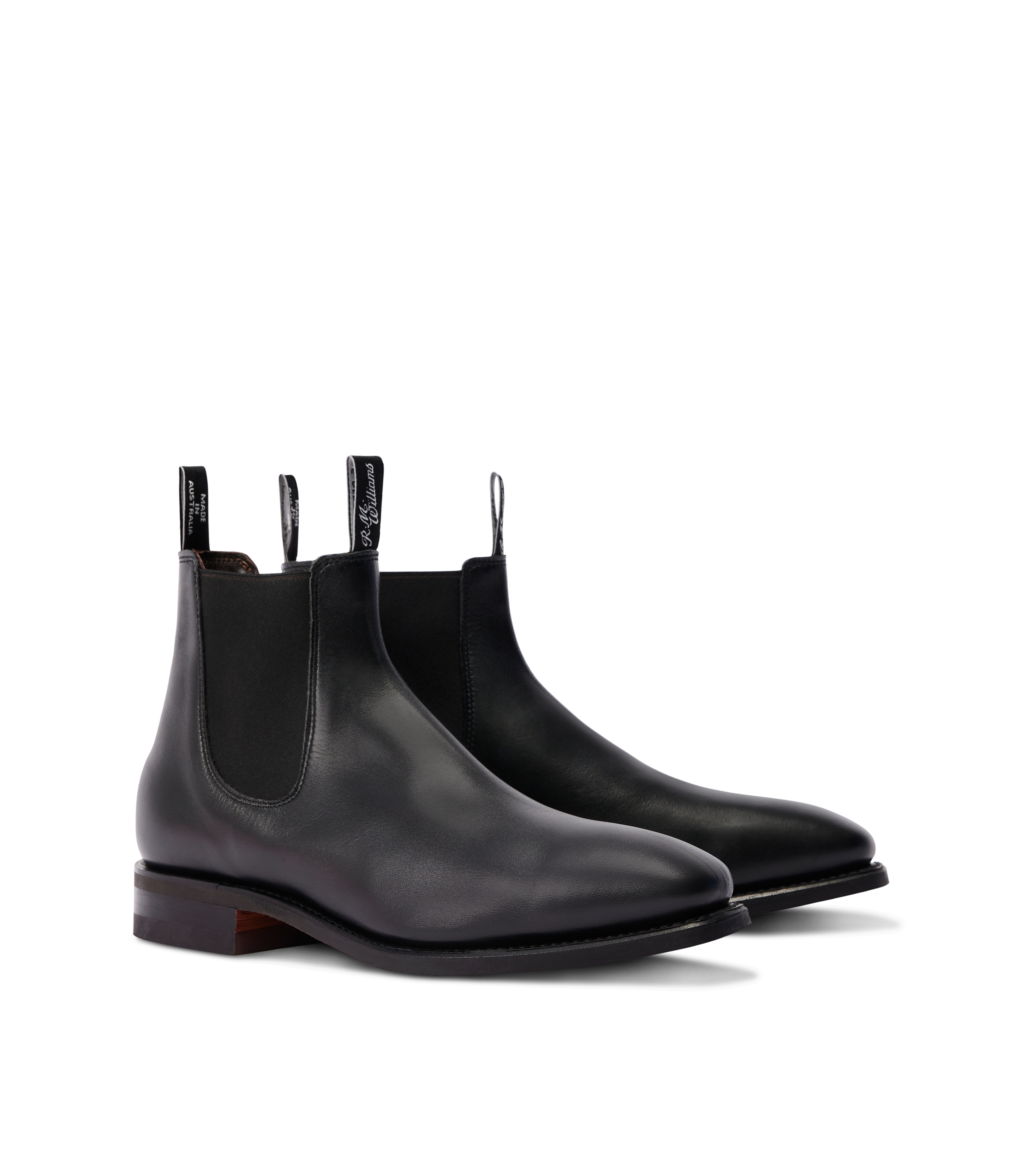 Craftsman boot – black yearling leather