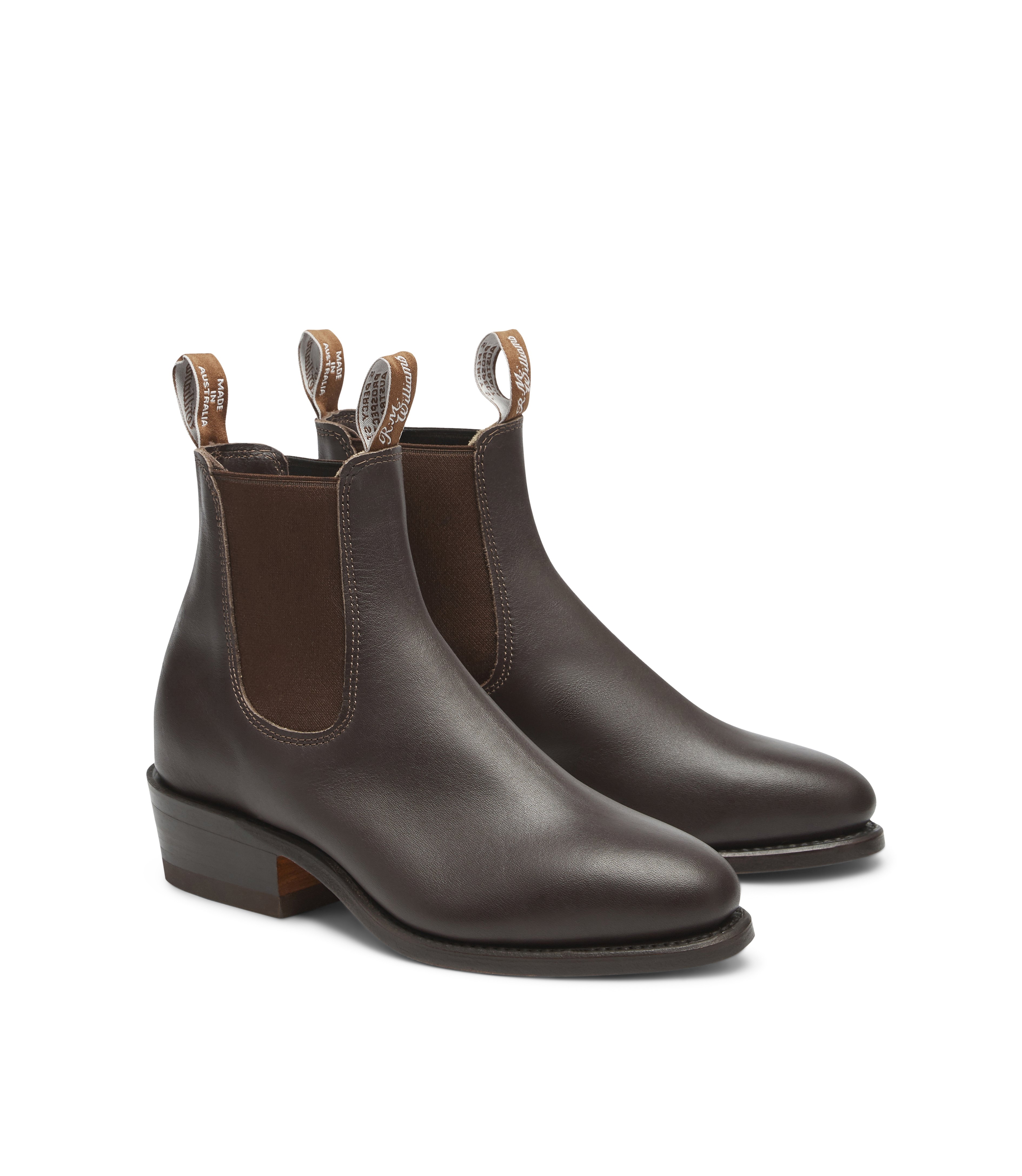 Lady Yearling boot – chestnut yearling leather