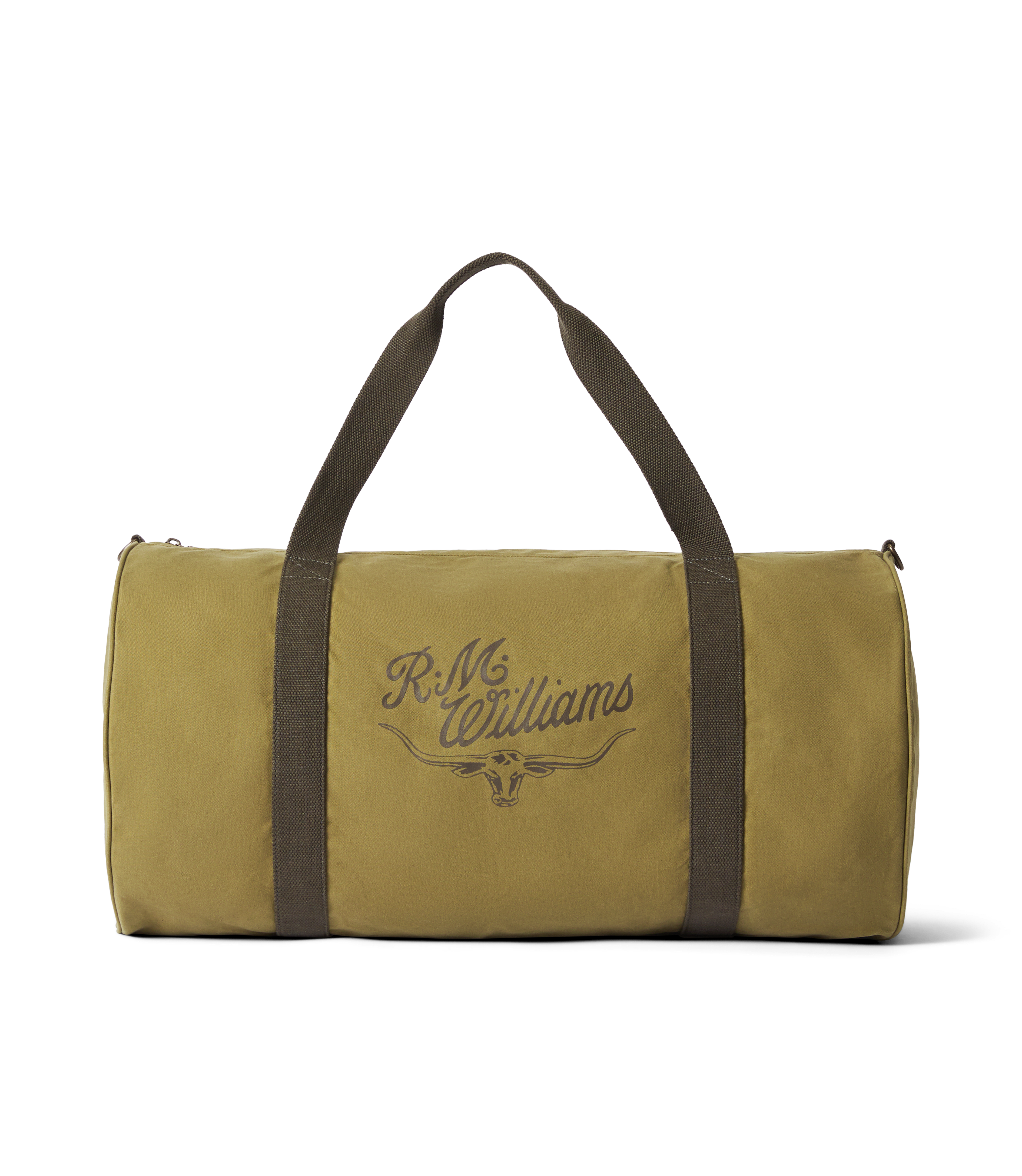 RM Ditty bag – light olive waxed cotton