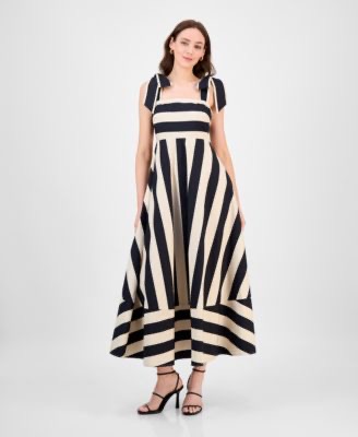 Shasha Striped Cotton Dress
