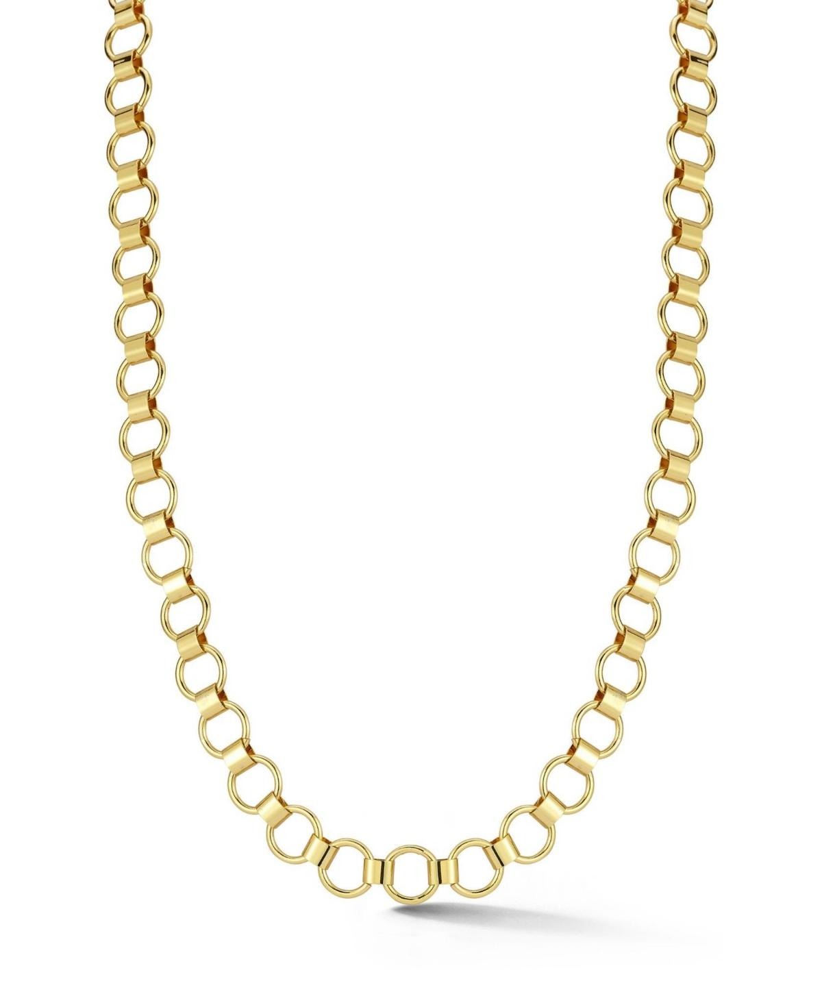 Gold Plated Bold Chain Link Necklace
