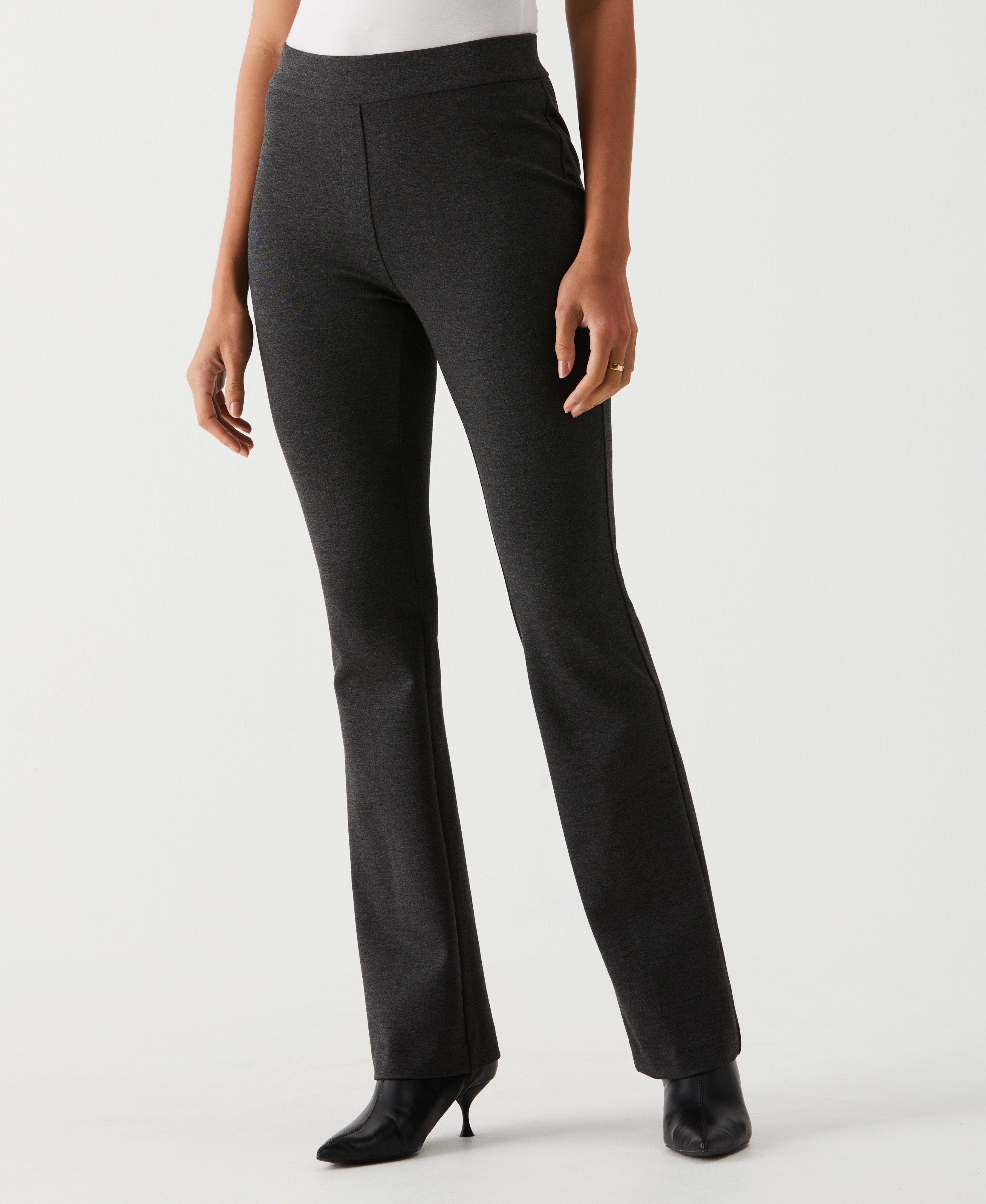 Ponte Knit Bootcut Pull-On Pant
