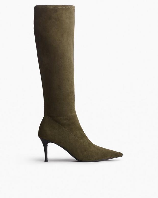 Mercer Suede Knee-High Boots