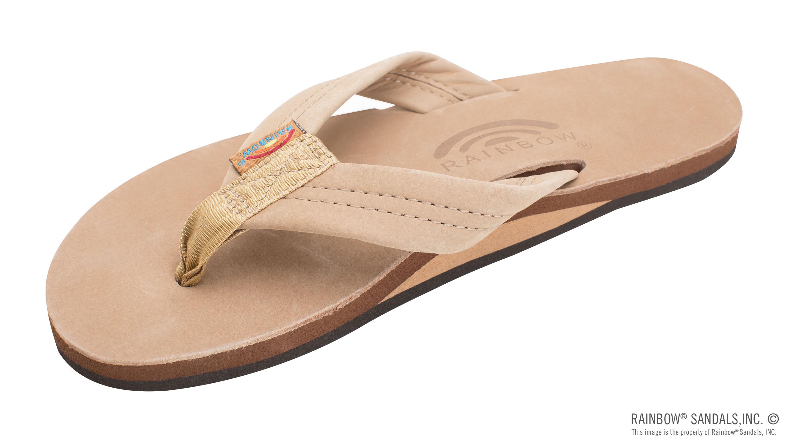 Single Layer Arch Support Premier Leather with 1" Strap