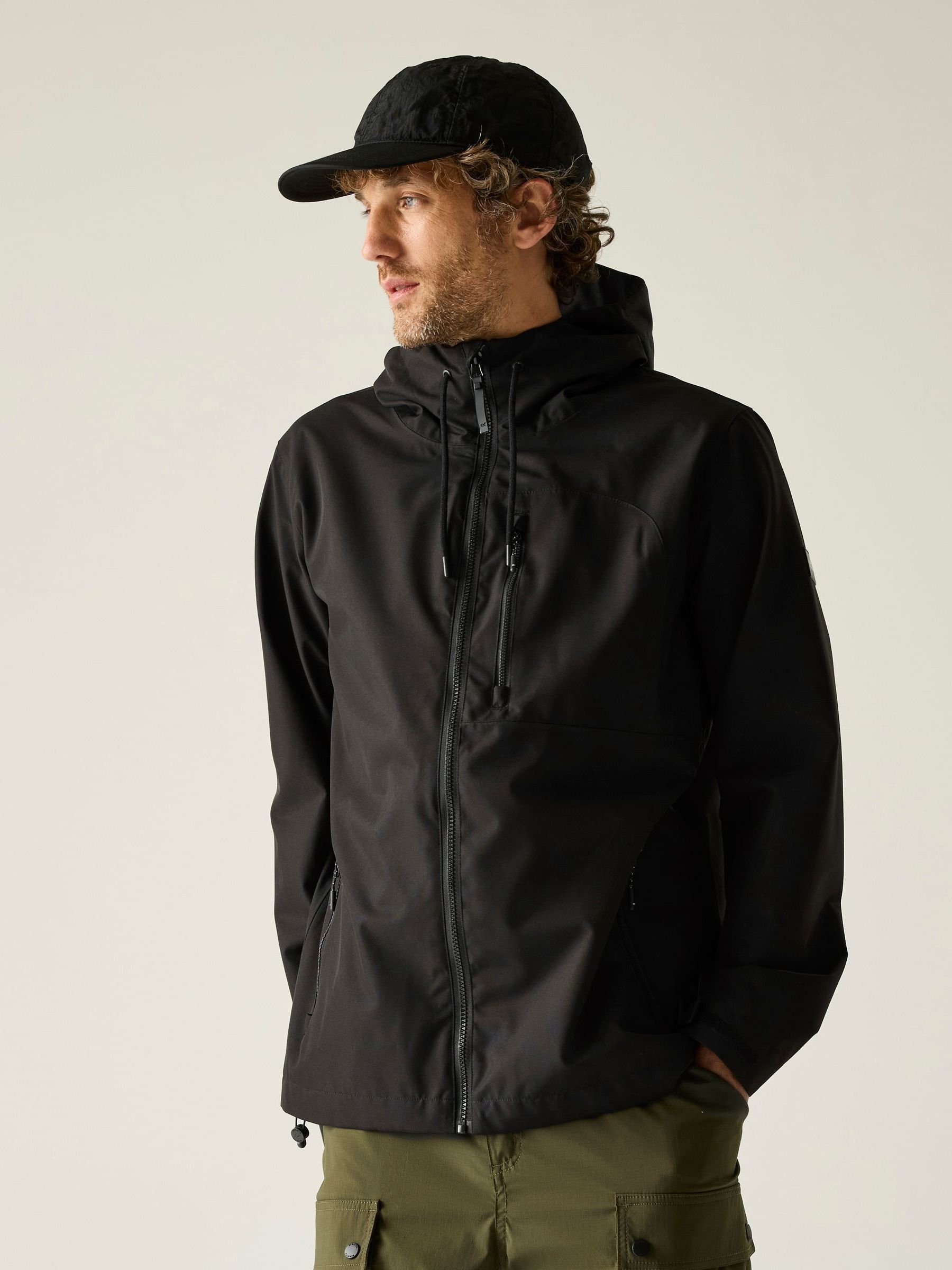 Regatta Black Frankie Waterproof Jacket