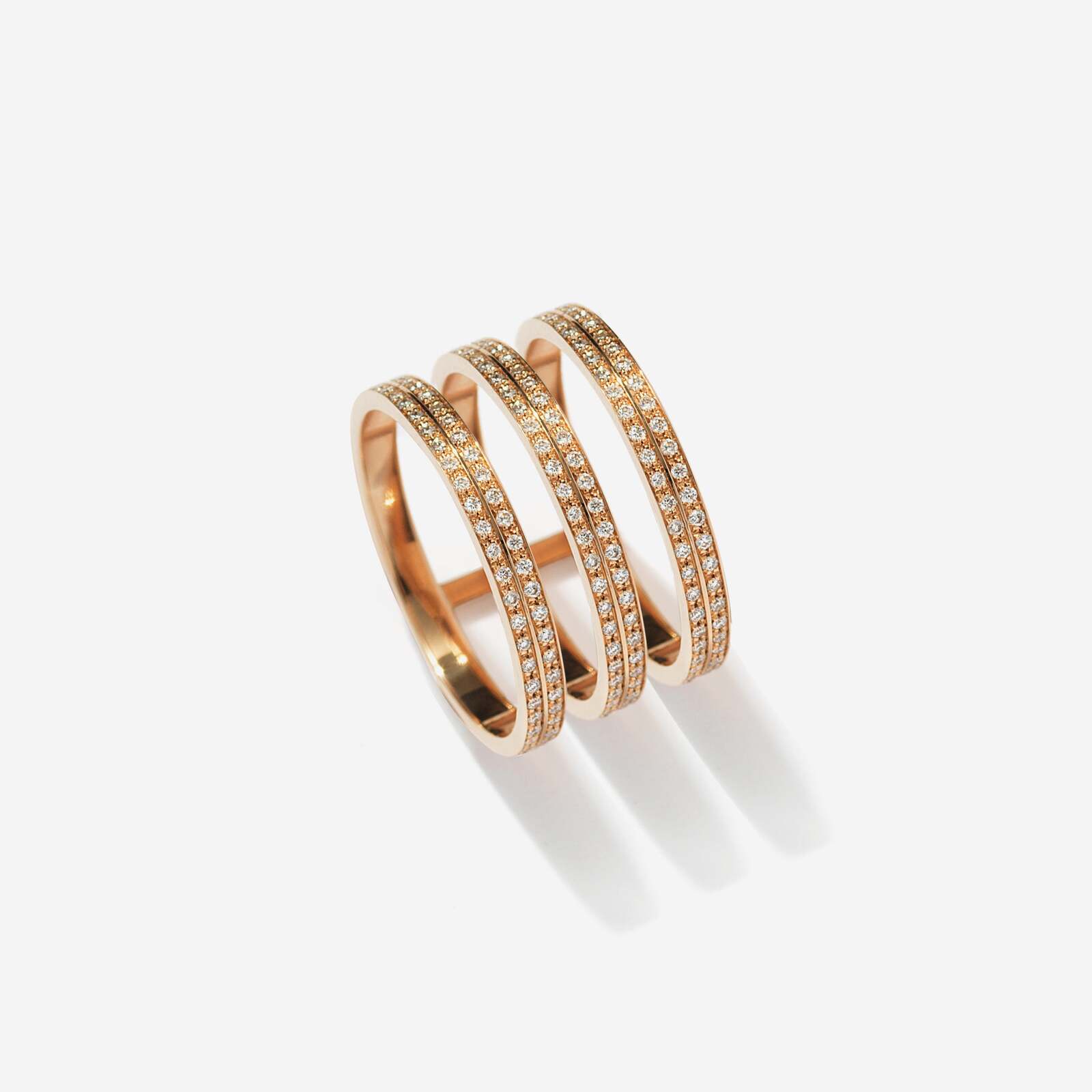 Berbere 3-row ring