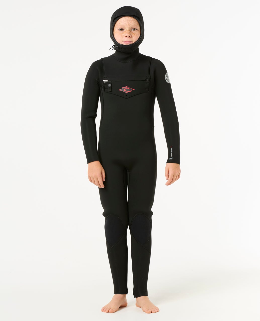 Dawn Patrol 5/4 Chest Zip Hooded Fullsuit Wetsuit