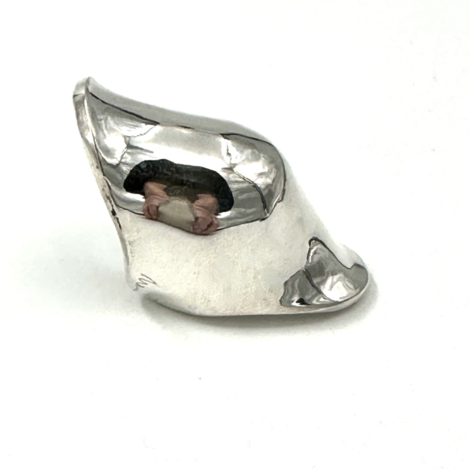 Robert Lee Morris Large Silver Knuckle Ring