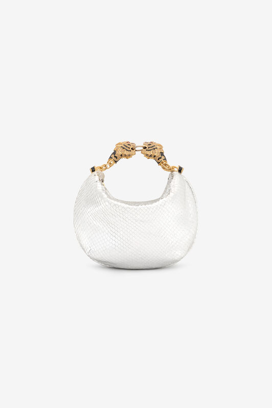 Mini Hobo Roar Bag With Snake Print