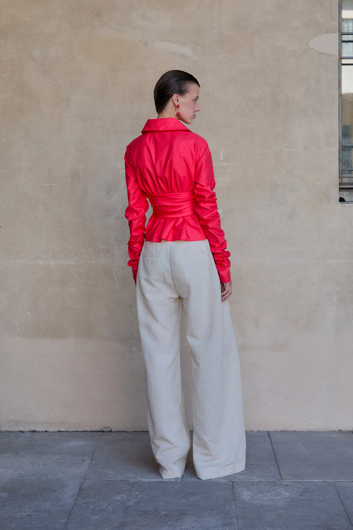 Back view