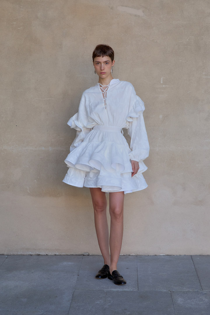 DRESS VIOLANTE SHORT