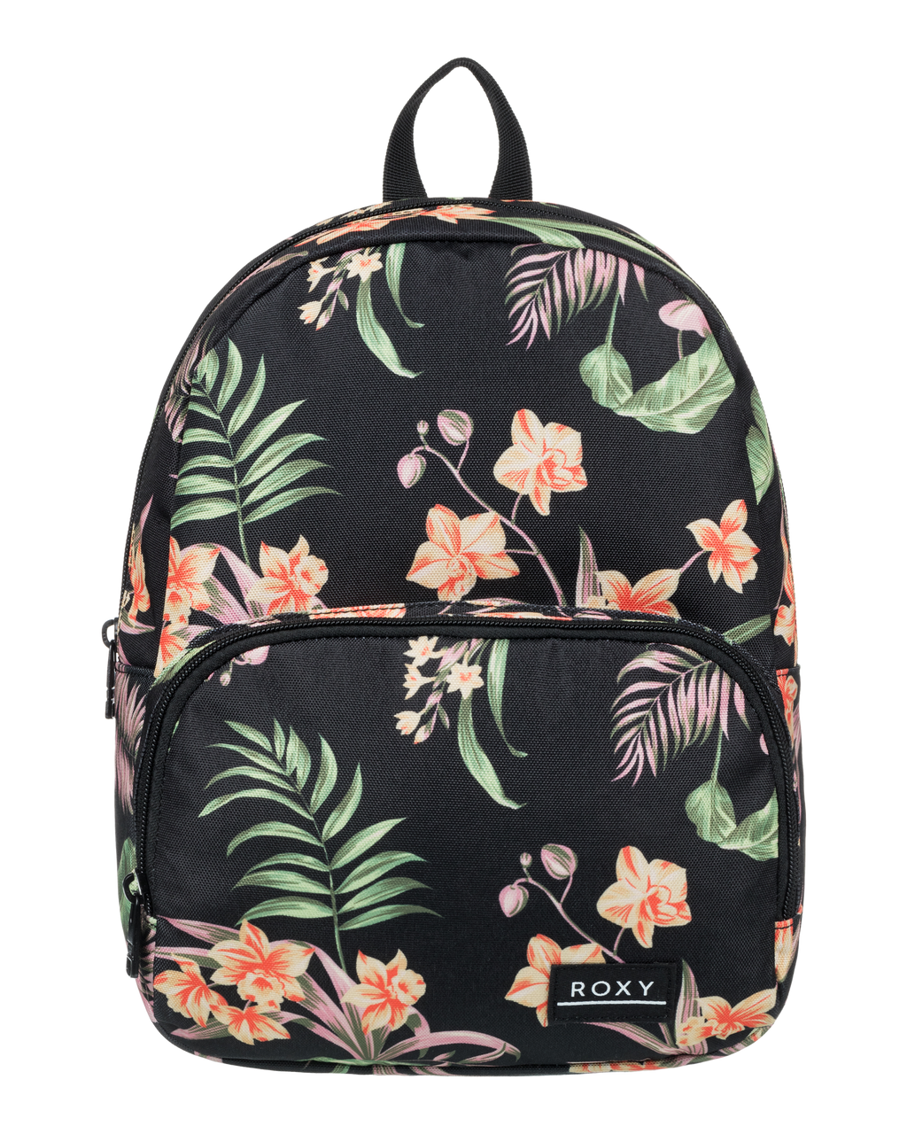 Front view with the compact backpack shape