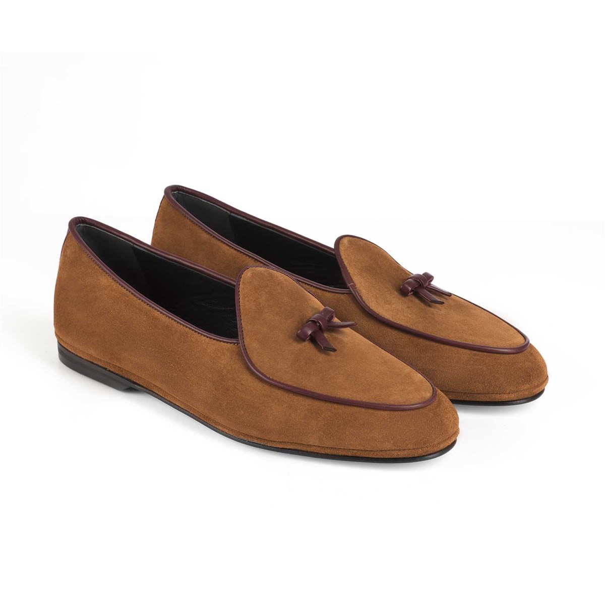 tobacco suede Marphy loafers
