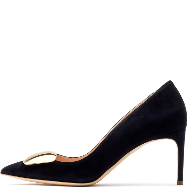 Moonlight cromato court shoe