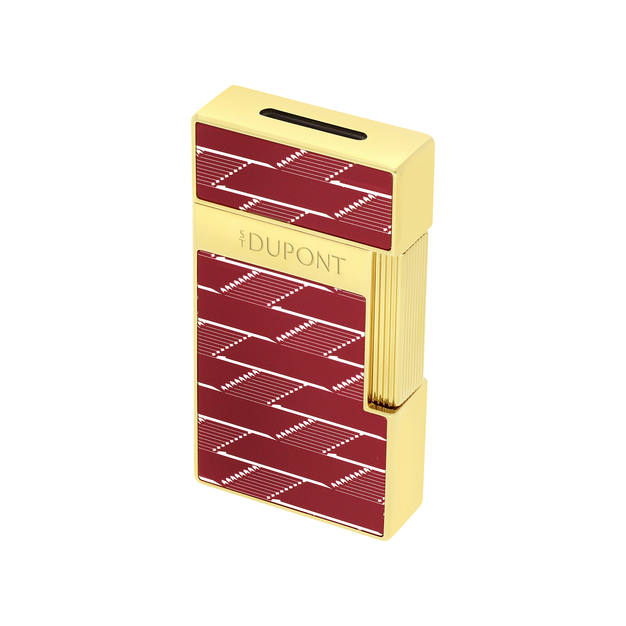 biggy-1872-monogram-burgundy-lighter detail closeup
