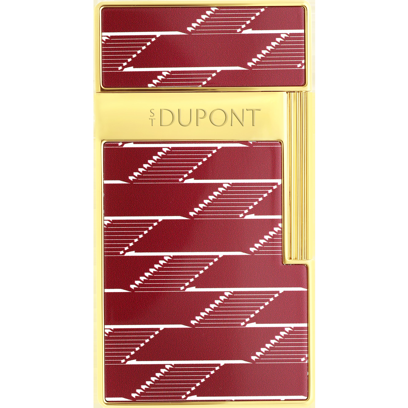 biggy-1872-monogram-burgundy-lighter rear or side view
