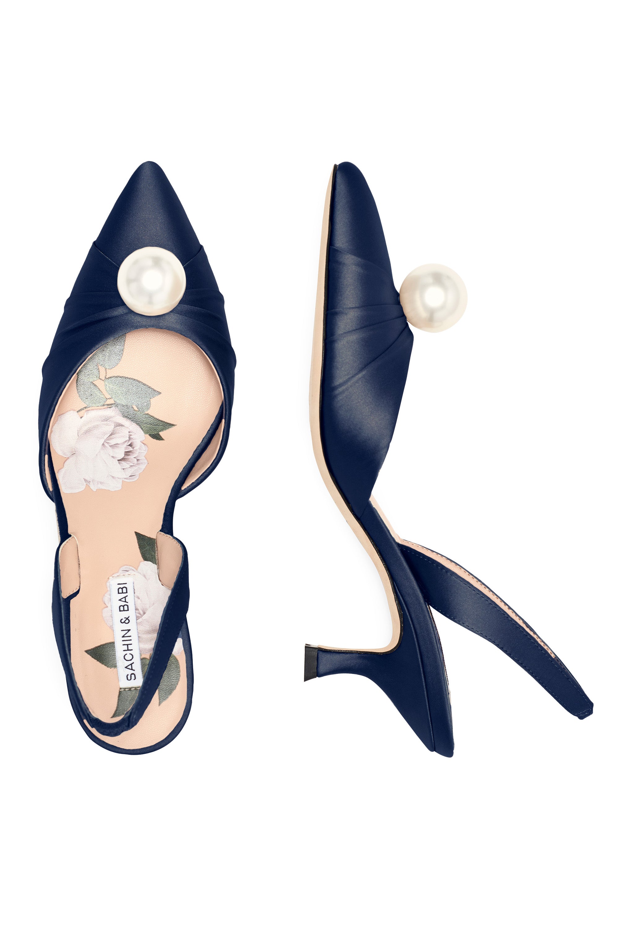 Vanderbilt Kitten Heel - Midnight