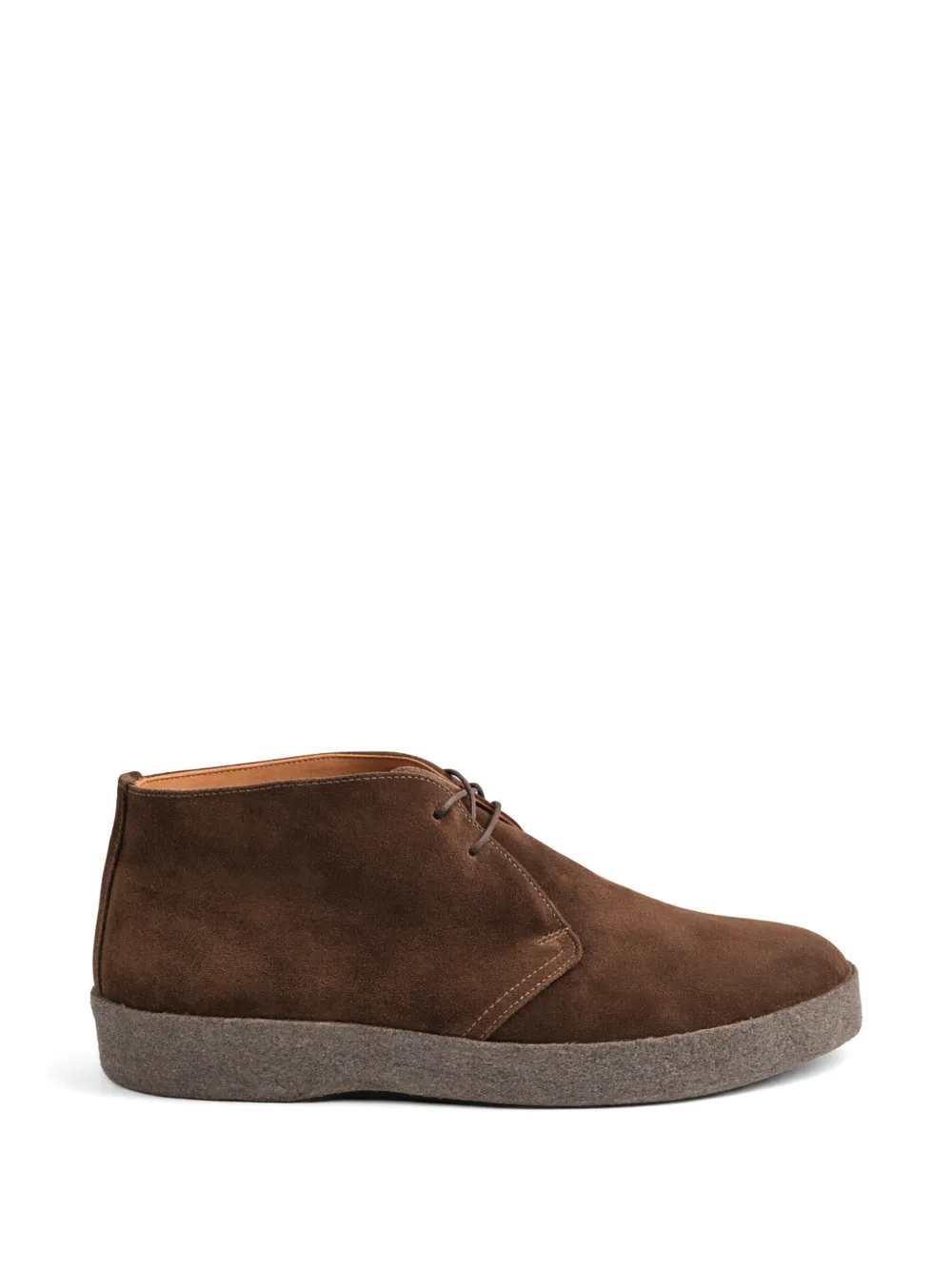 Lace-Up Suede Boots