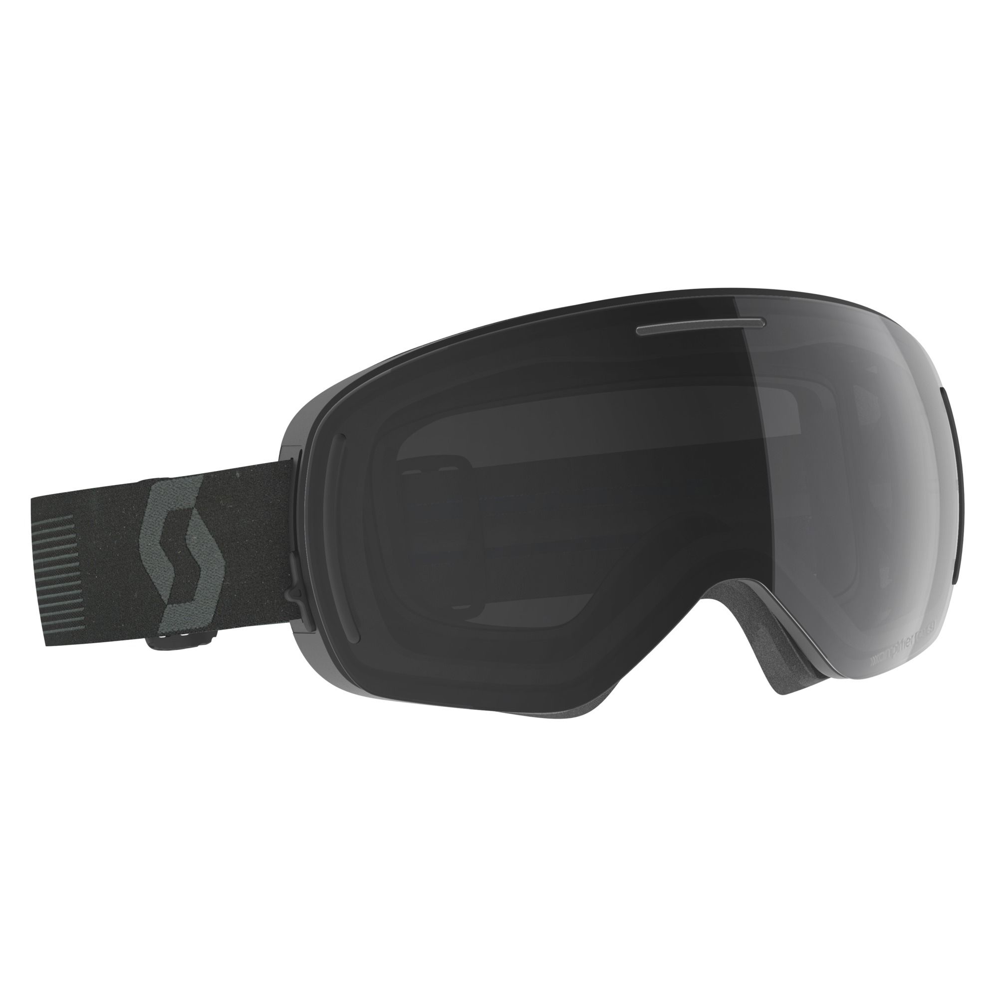 Black chrome lens view