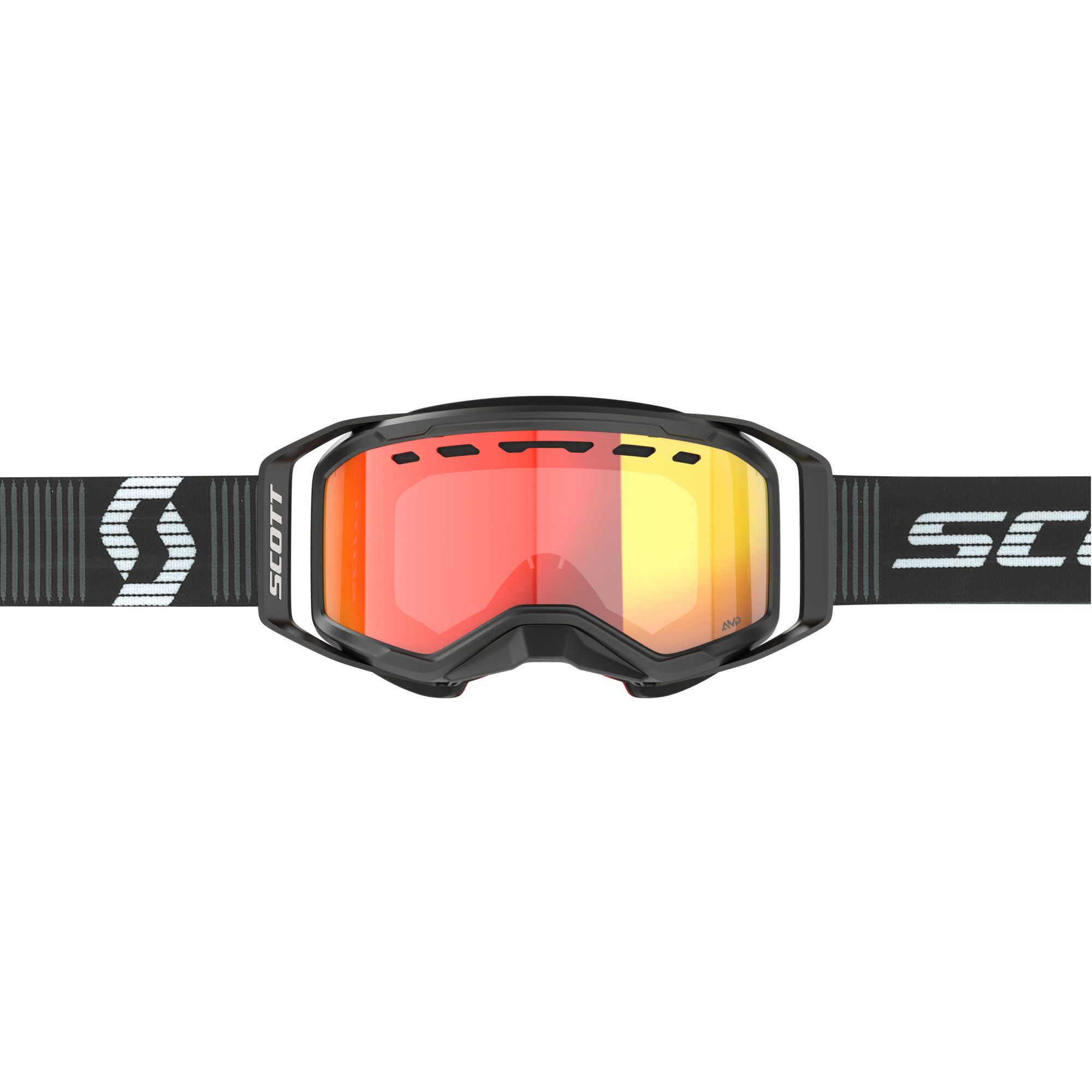 Red chrome lens option