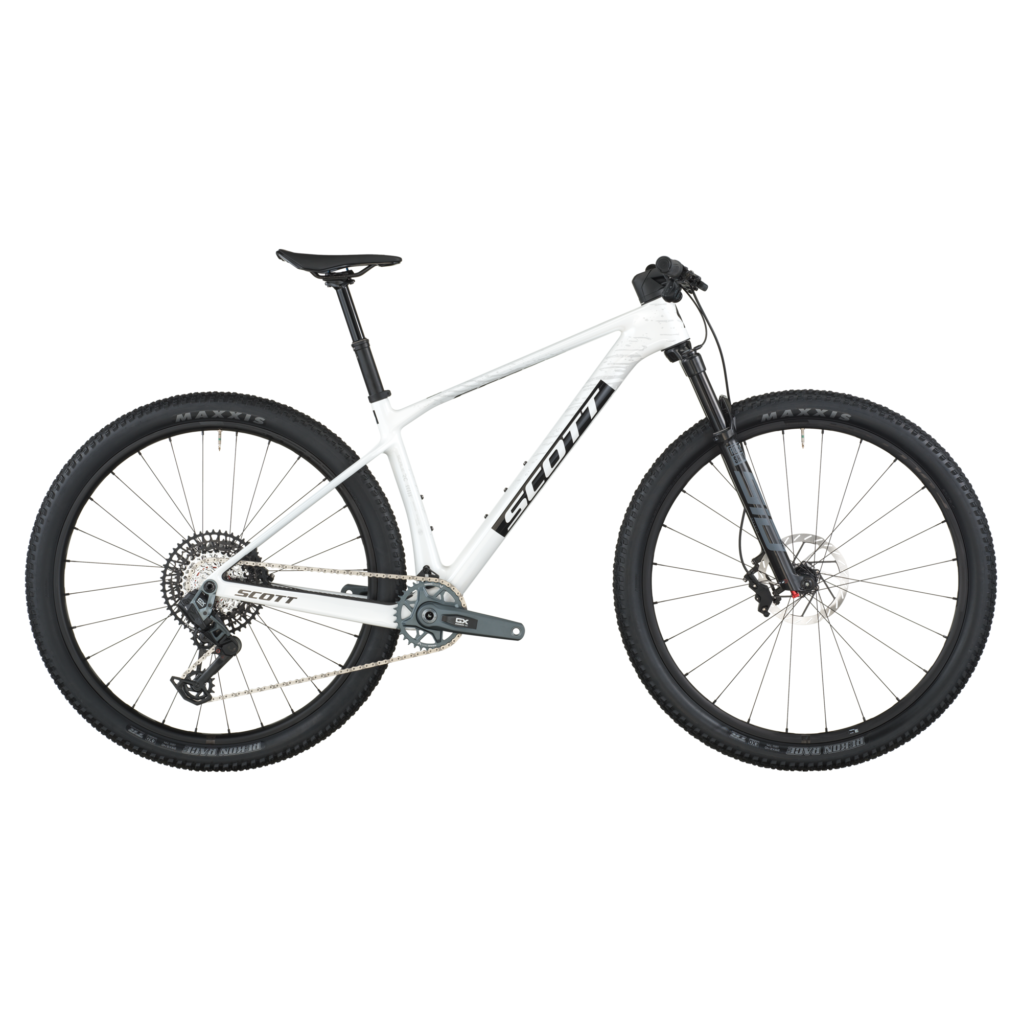 Side profile with the compact XC geometry