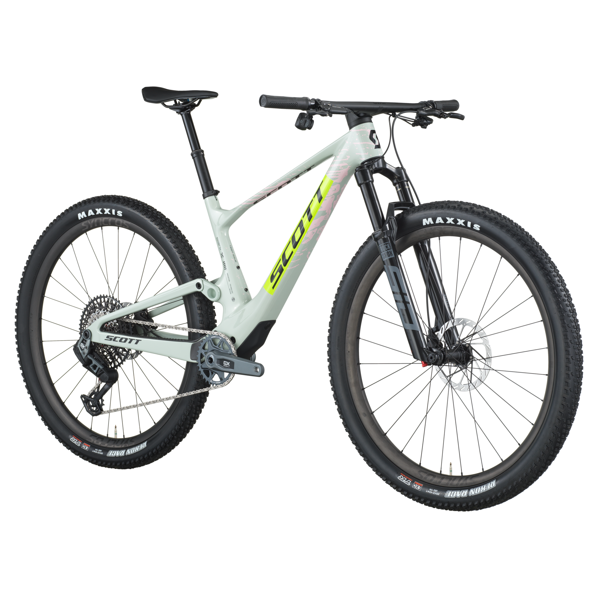 Alternate colorway showing the integrated XC frame