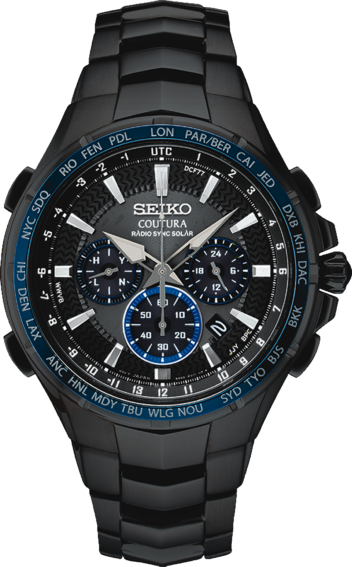 Seiko Coutura Radio Sync Solar Chronograph