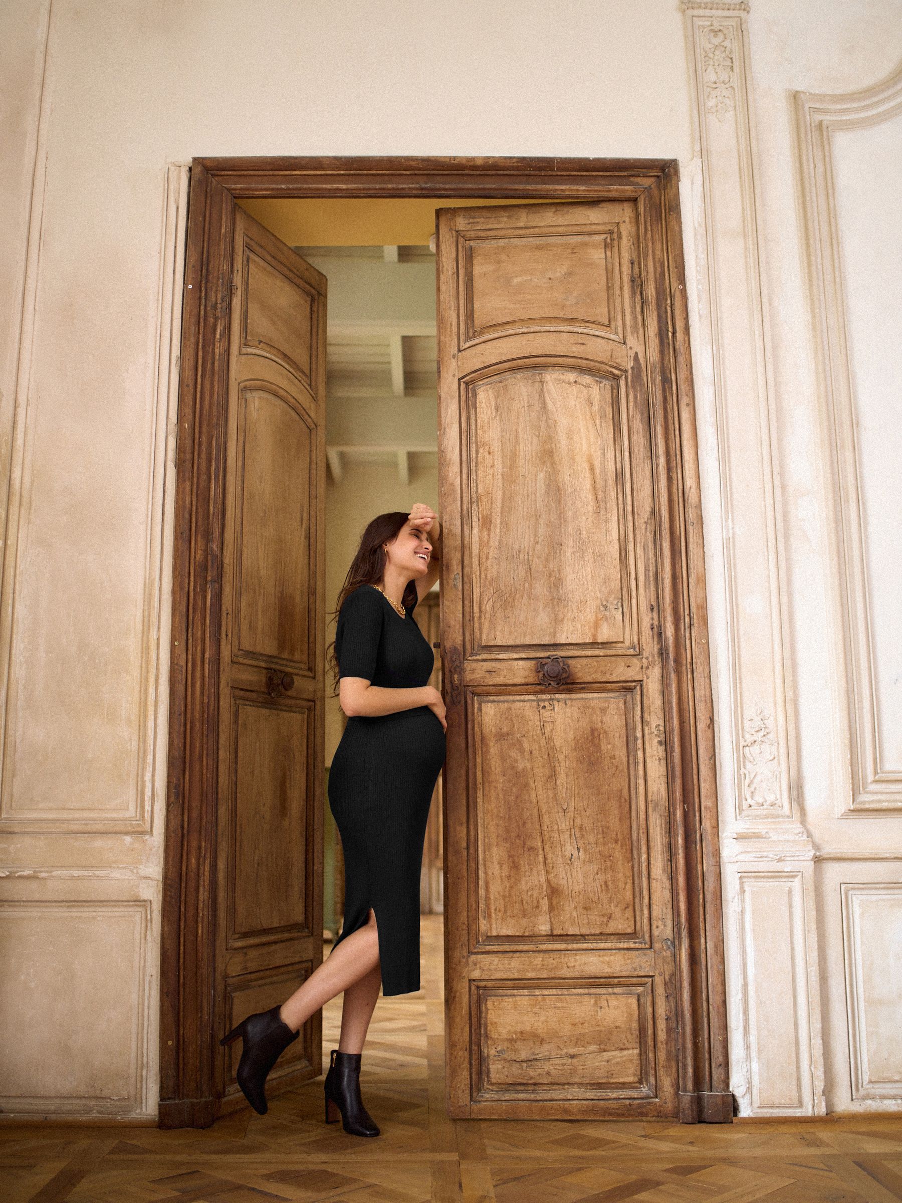 Side-slit silhouette