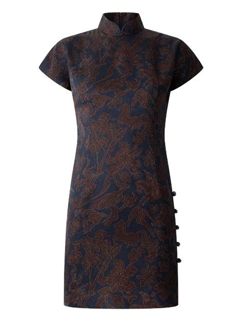 Dark jacquard version with side-button line