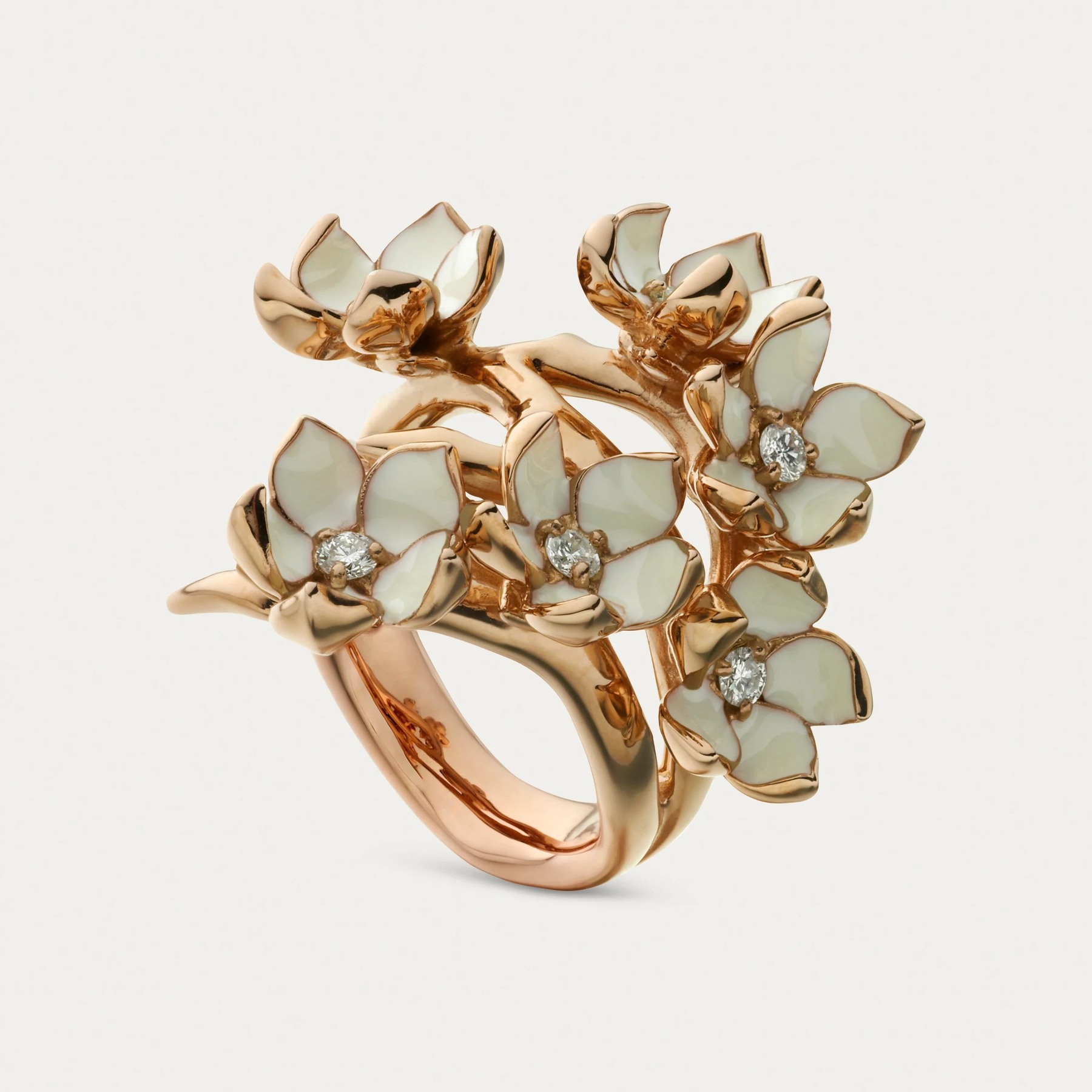 Cherry Blossom Full Flower Ring
