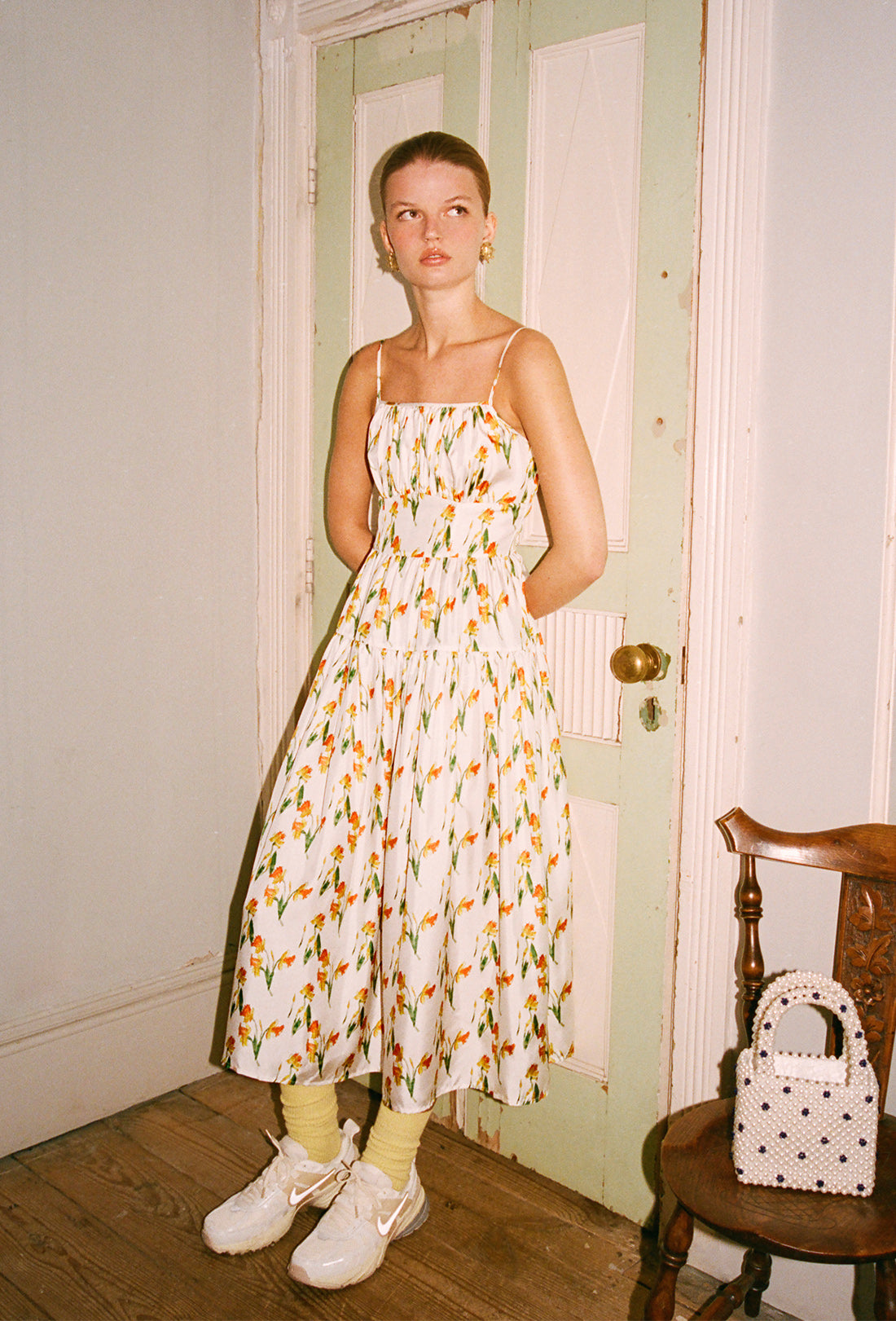 Model styling with matching print