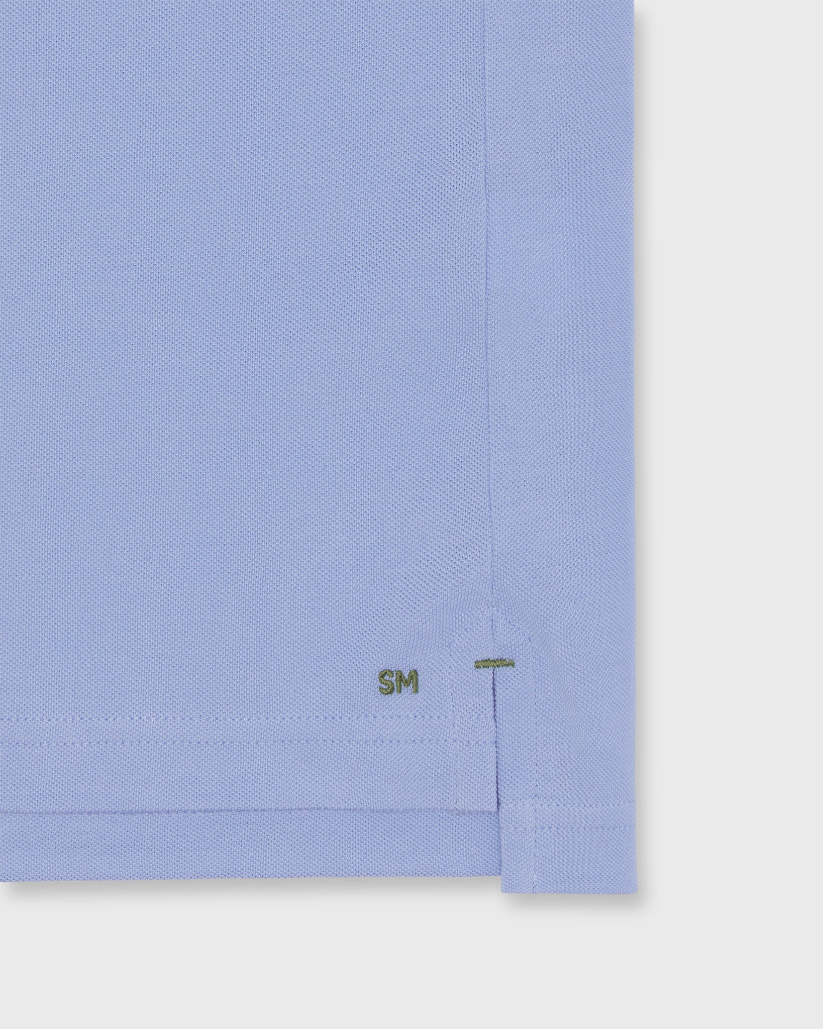 collar and placket detail