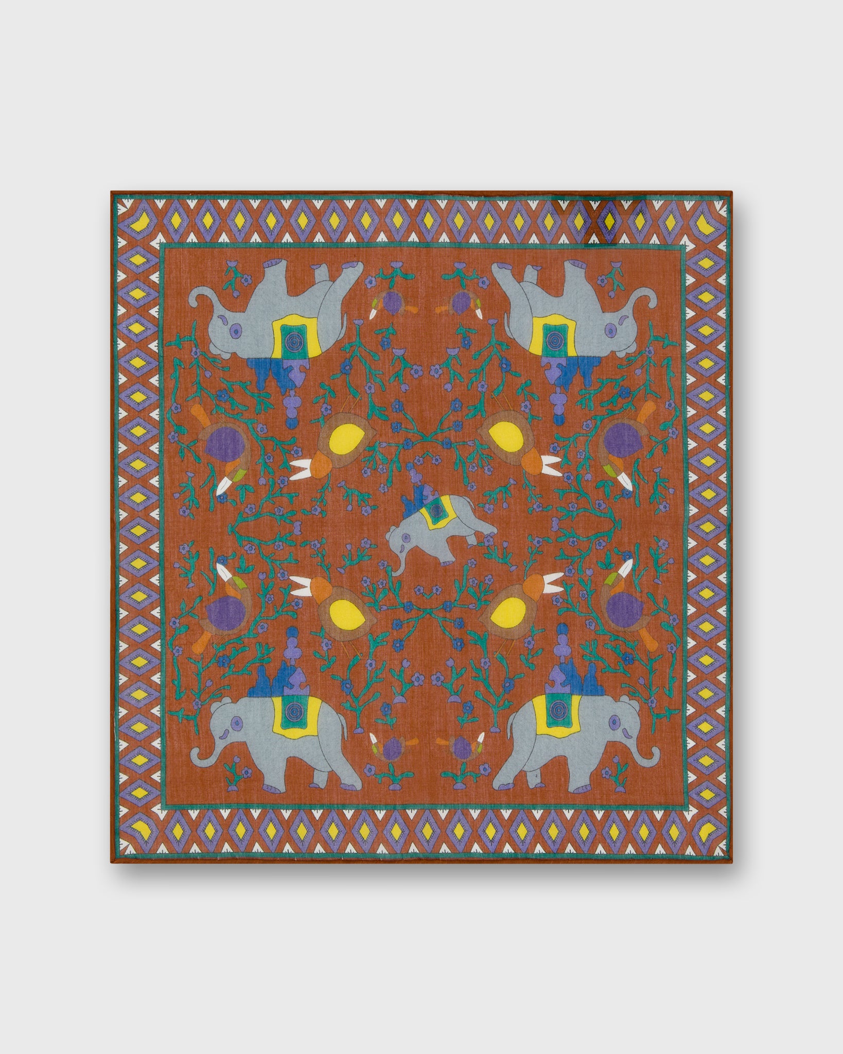 folded cotton square