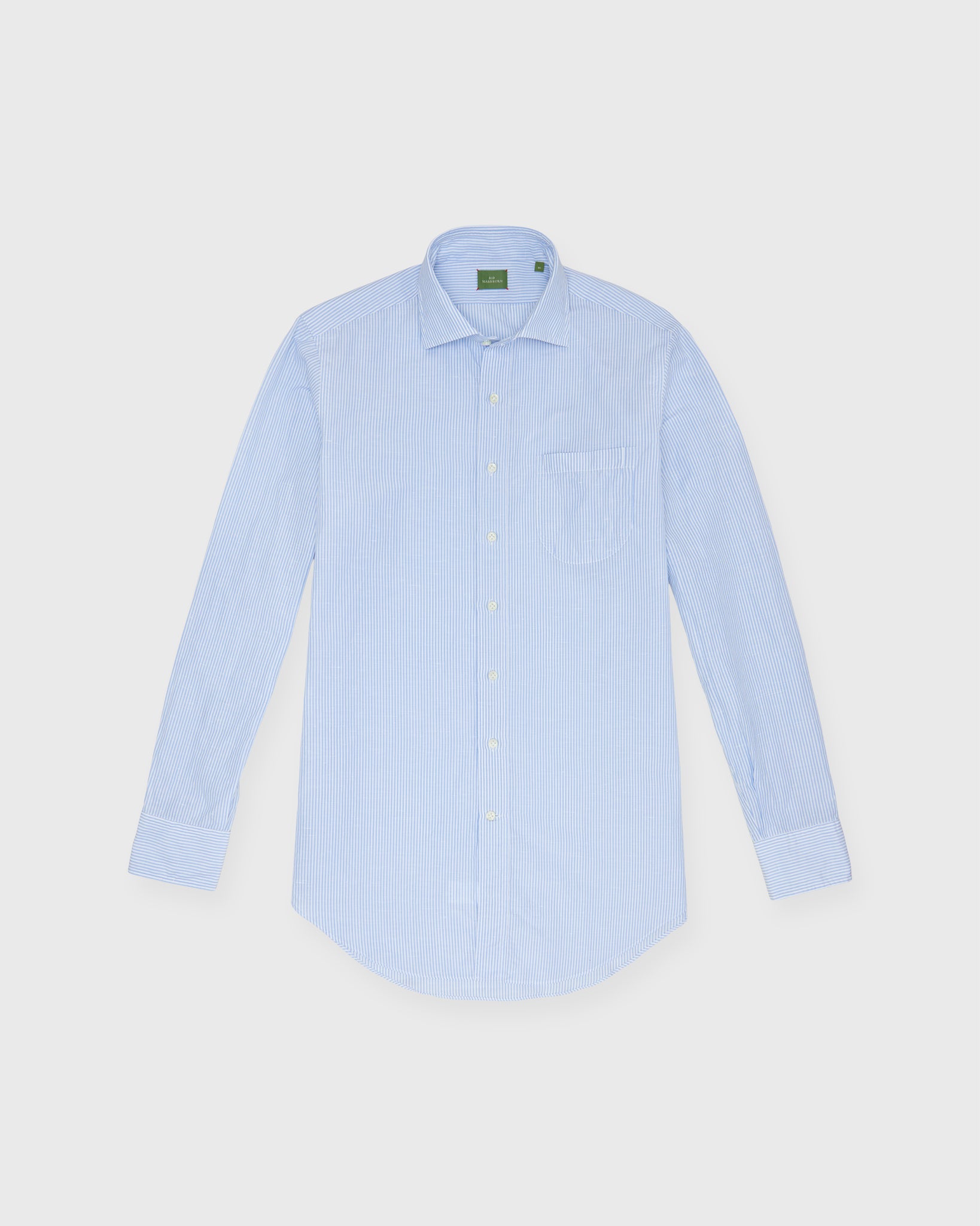handmade shirt side view