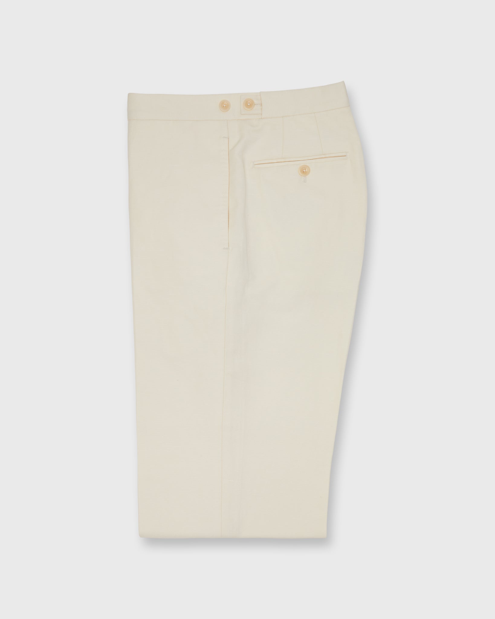 ivory trouser side view