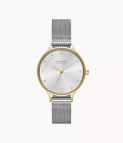 Two-tone steel mesh variation