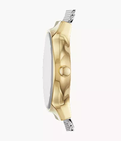Two-tone bracelet detail