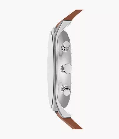 Chronograph case profile and pushers