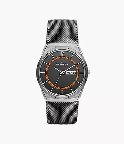 Melbye Titanium Day-Date Watch