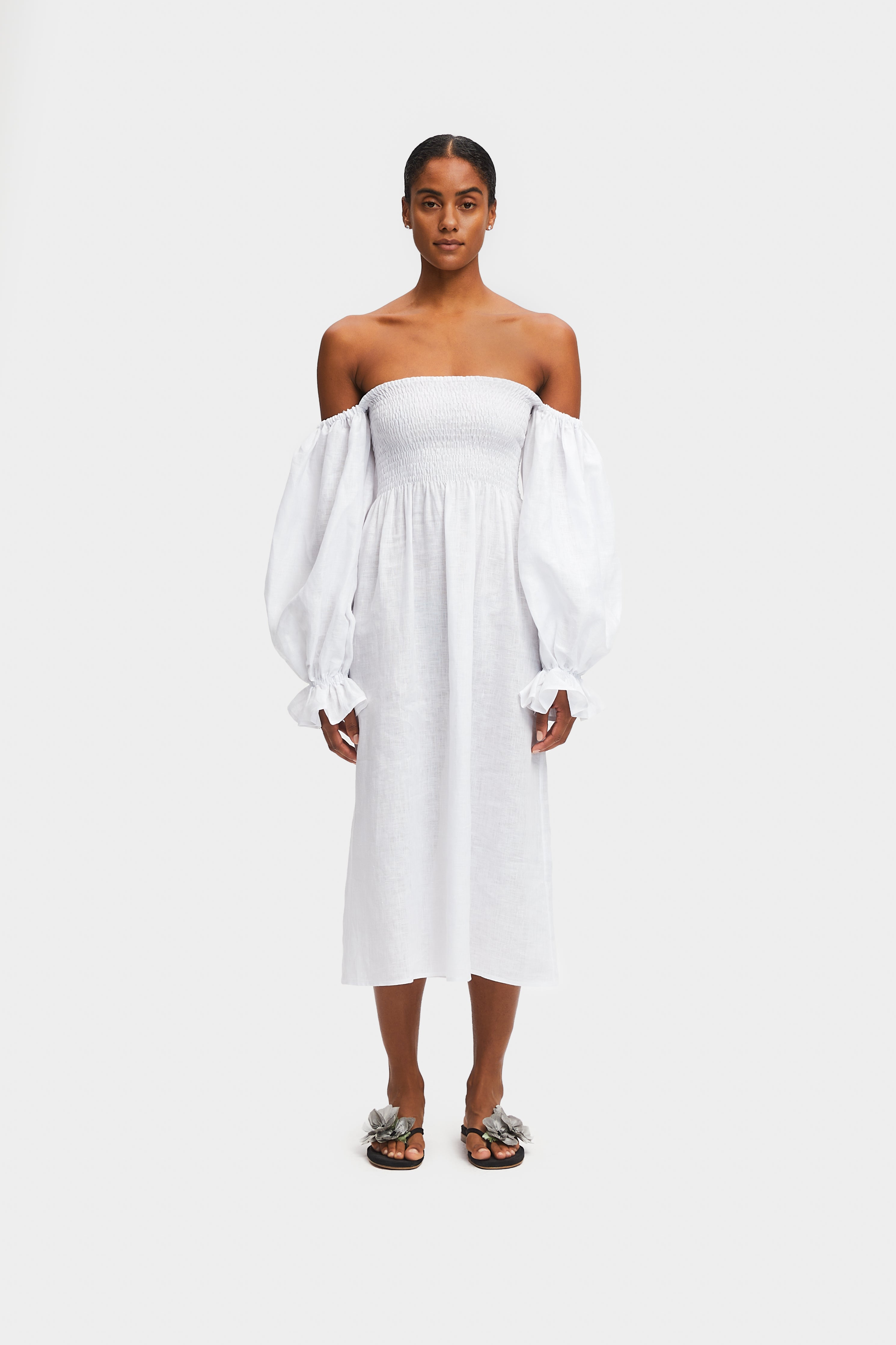 Atlanta Linen Dress