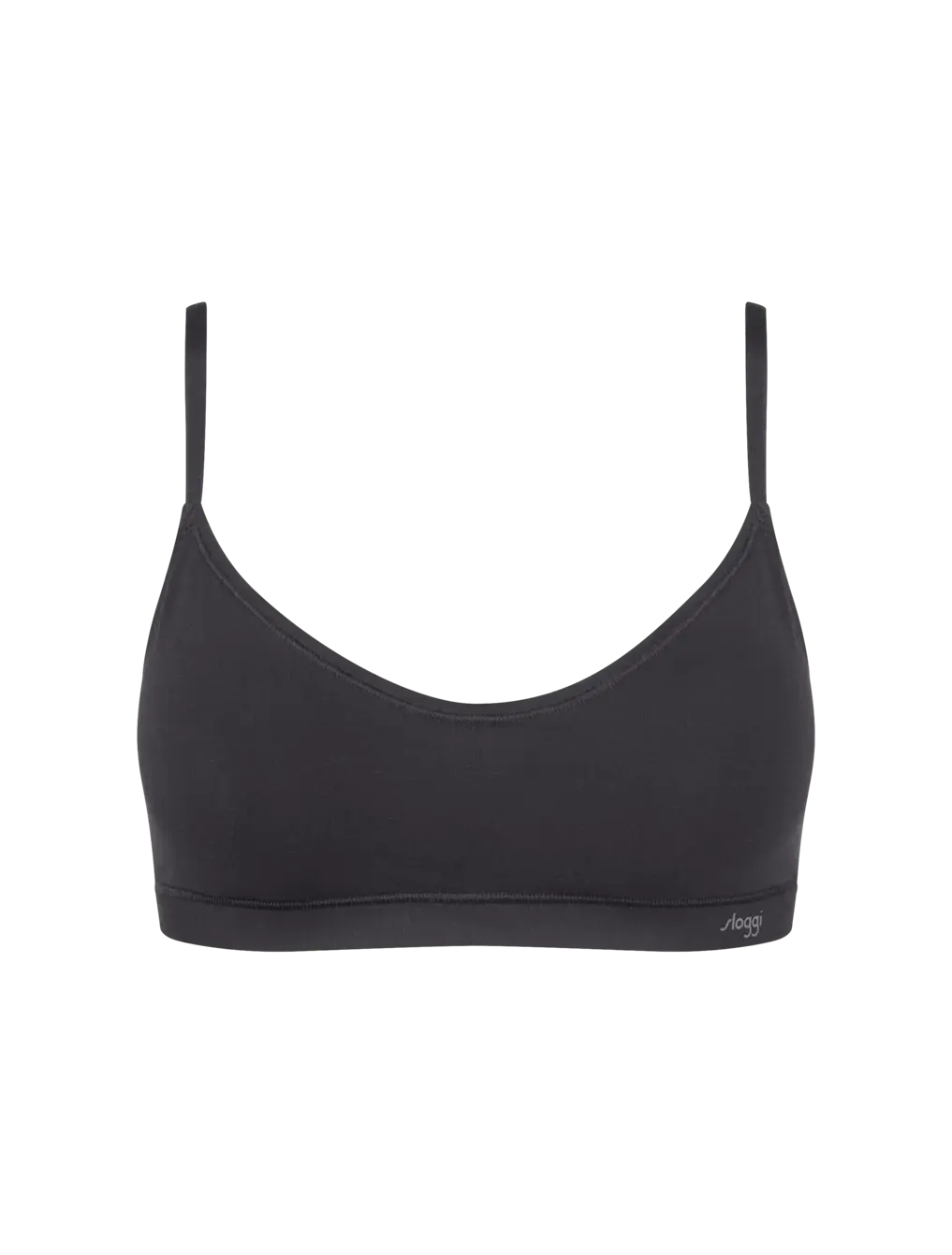 Product view showing the plunge-shaped padded cups