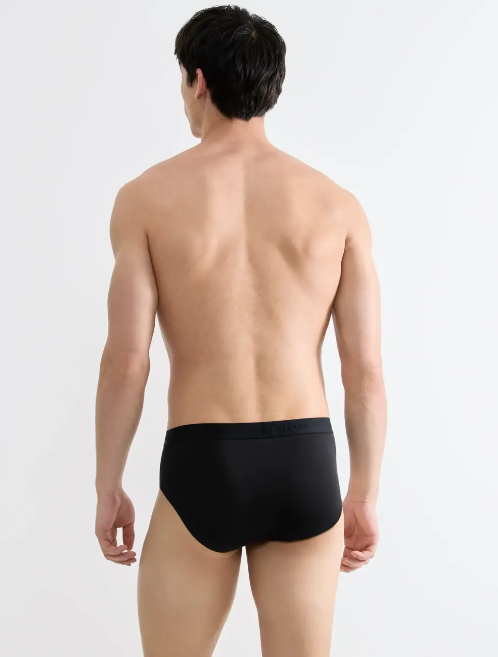 Back view showing the low-profile fit