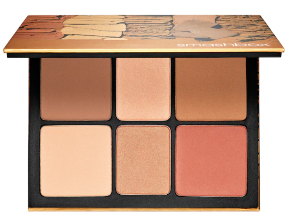swatched powders