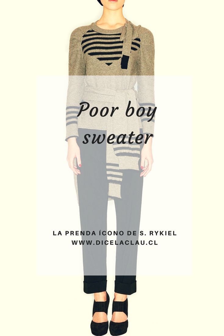 Archival Poor Boy reference with the body-skimming cut