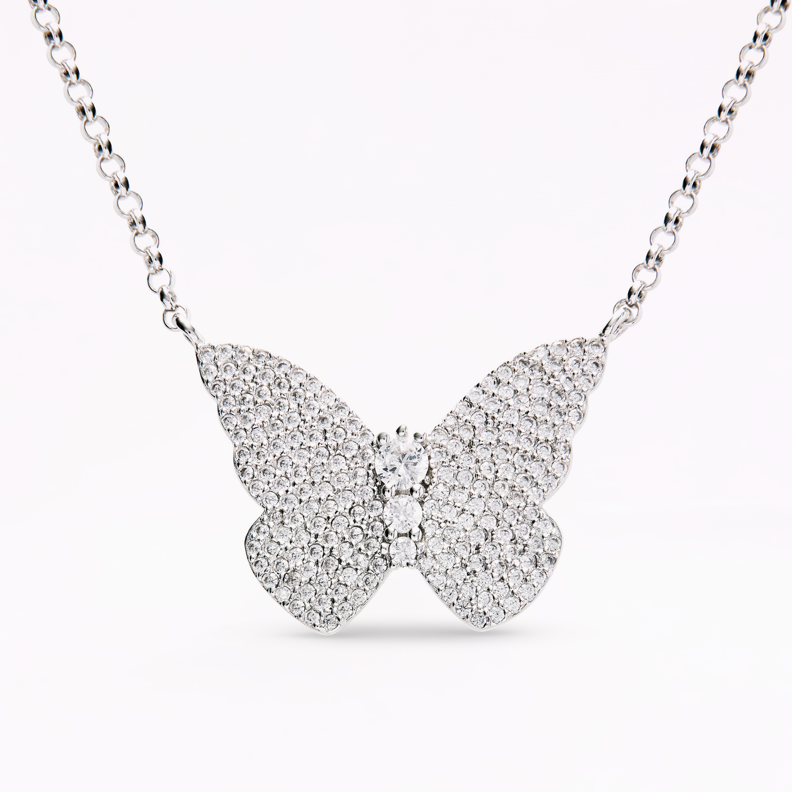 Papillon Pendant Necklace