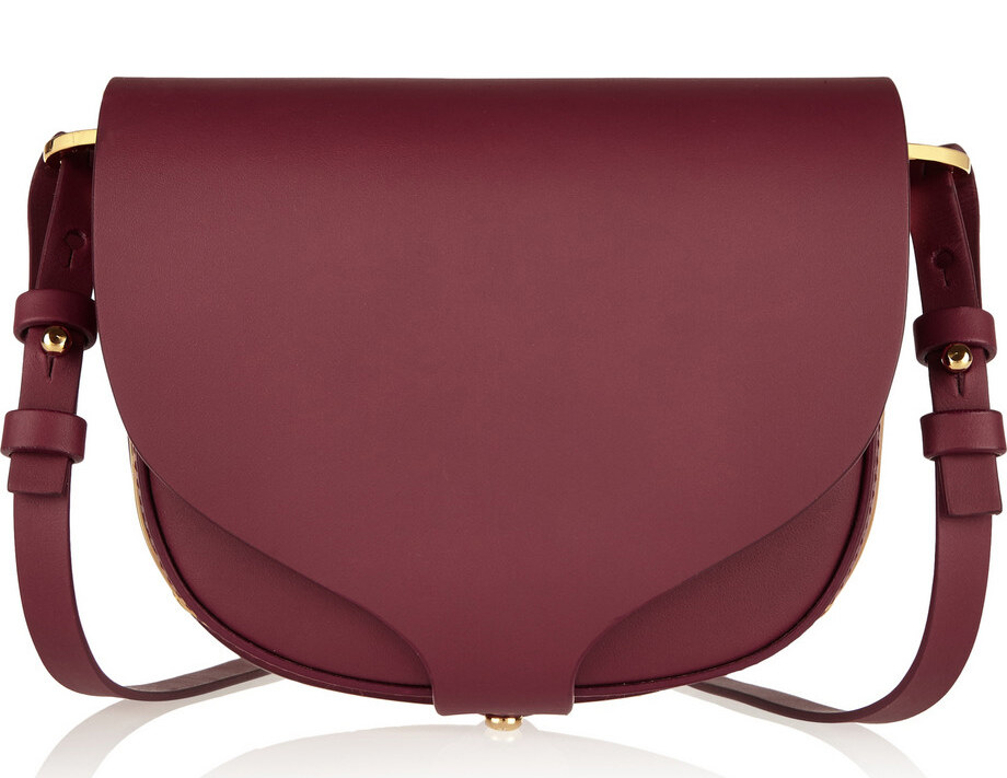 burgundy view