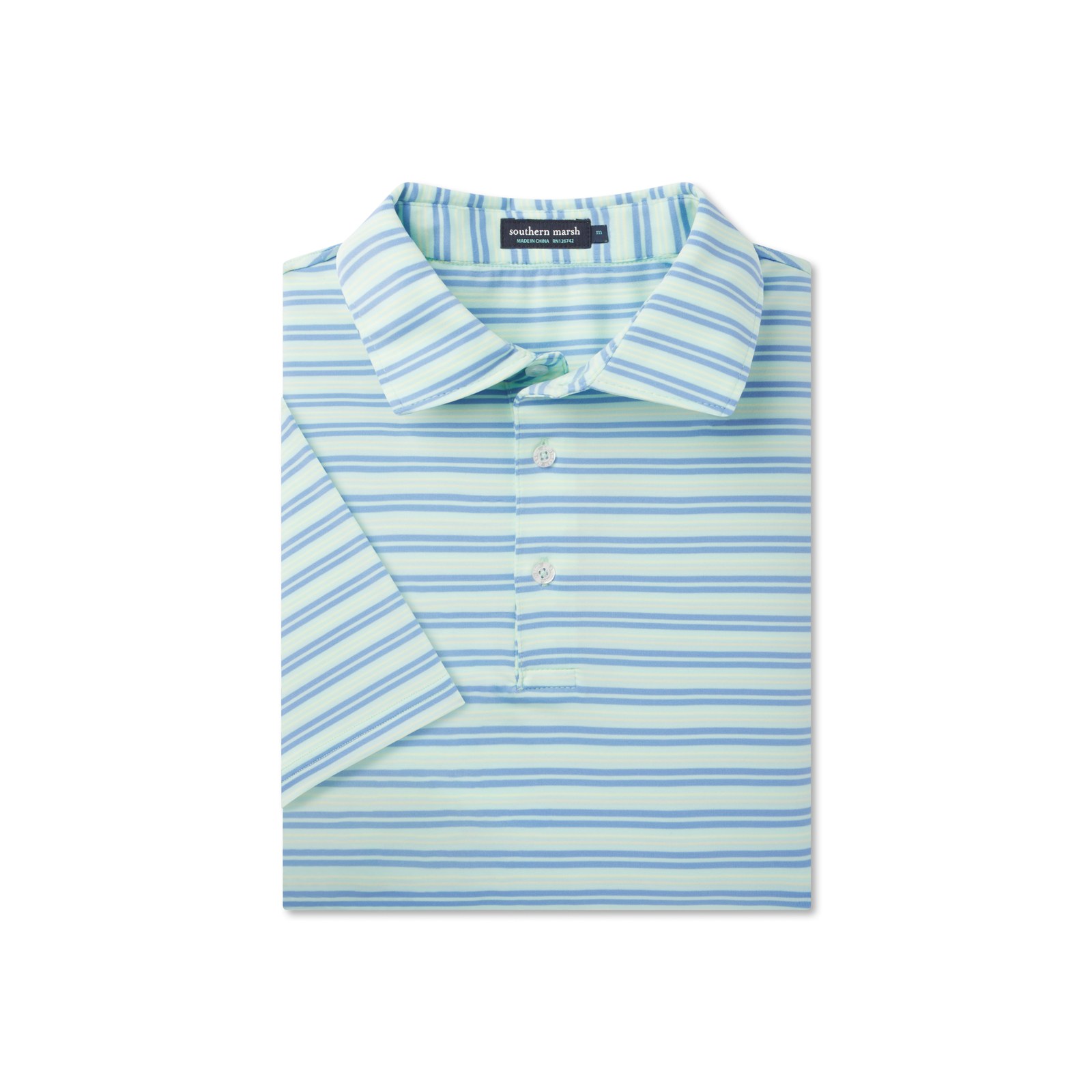 Bermuda Performance Polo - Grayton Stripe