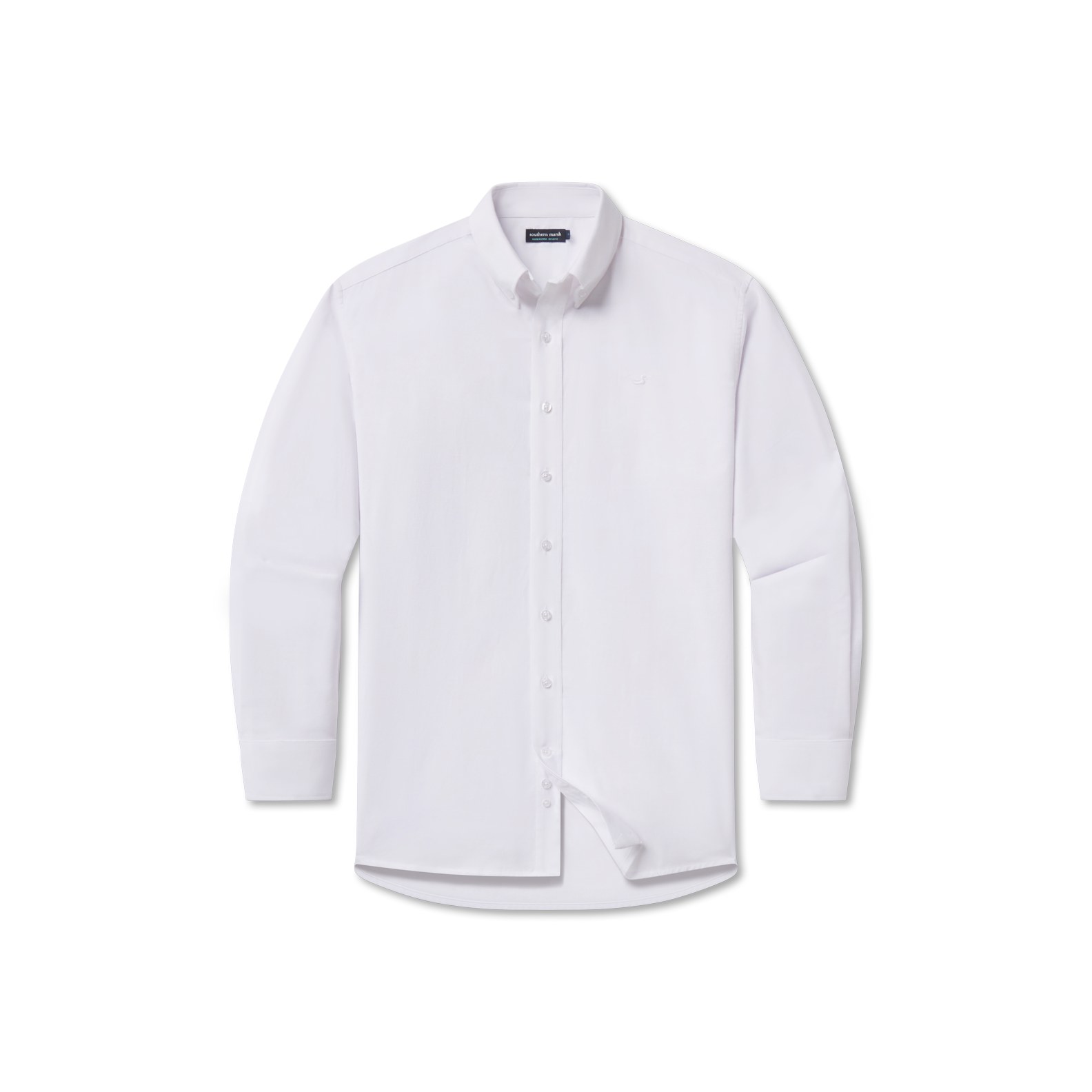 White oxford back