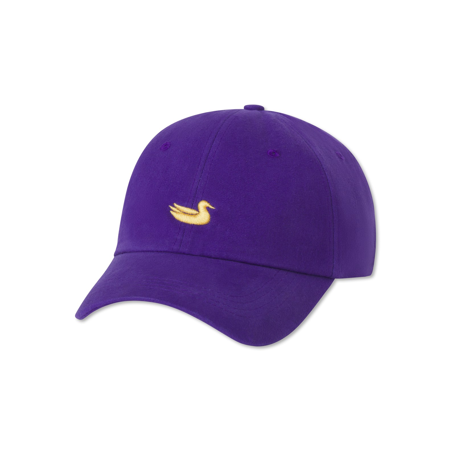 Purple hat with yellow duck front